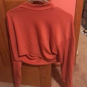 Pink/Salem forever 21 crop top